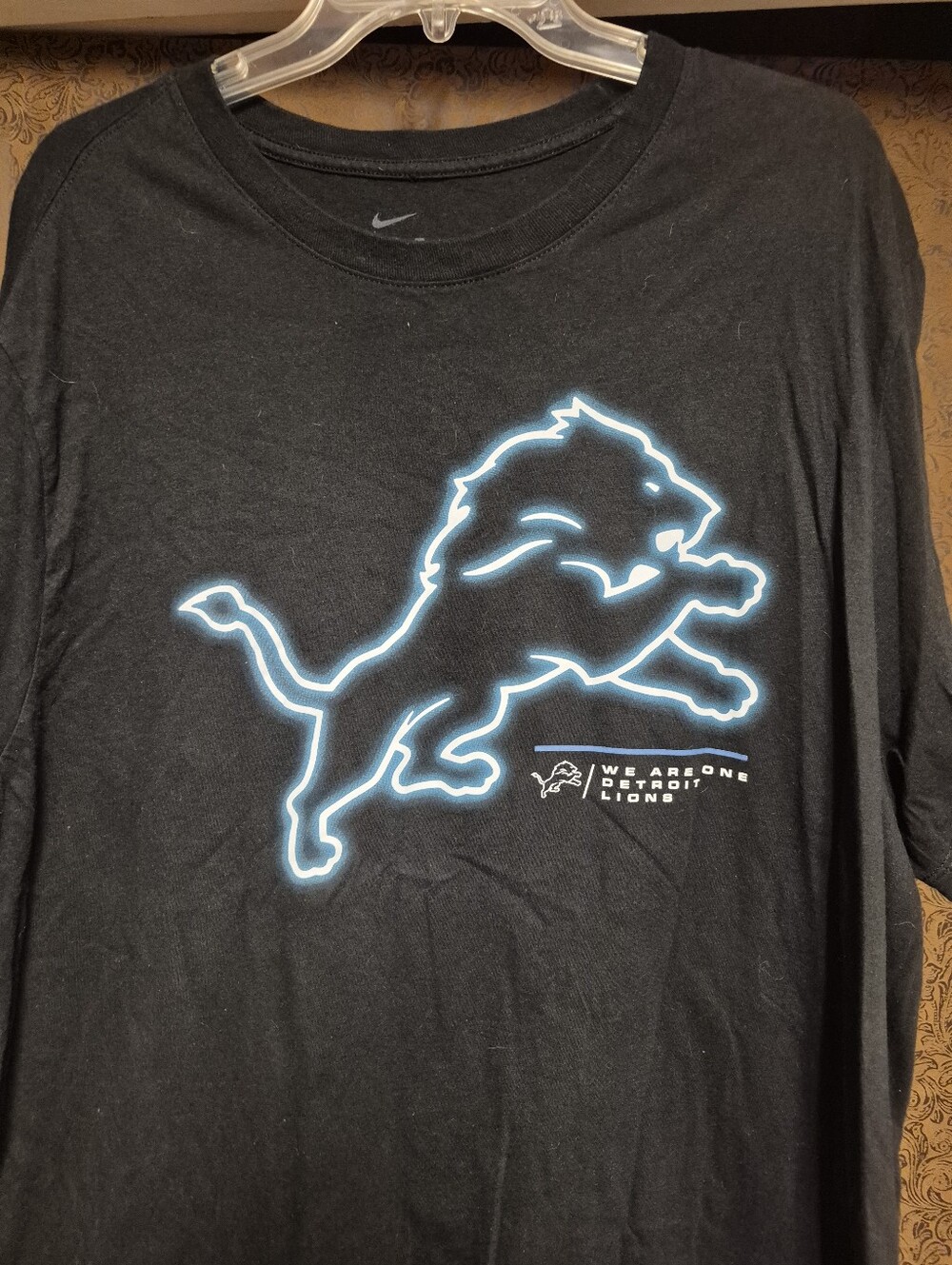 Nike Black Detroit Lions Graphic Tee
